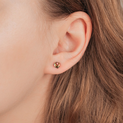 Пусеты Fiore Luna  Vitrail Medium, SWE2127/1 VM S фото 4